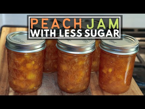 Видео: КОНСЕРВИРОВАНИЕ: ПРОСТОЙ РЕЦЕПТ ПЕРСИКОВОГО ДЖЕМА С МЕНЬШИМ САХАРОМ 🍑