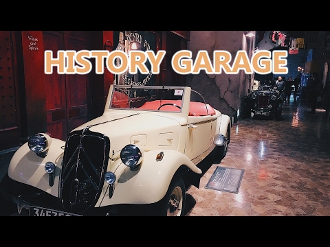 Видео: Музей "History garage" на Одайбе. Японские ретро автомобили.