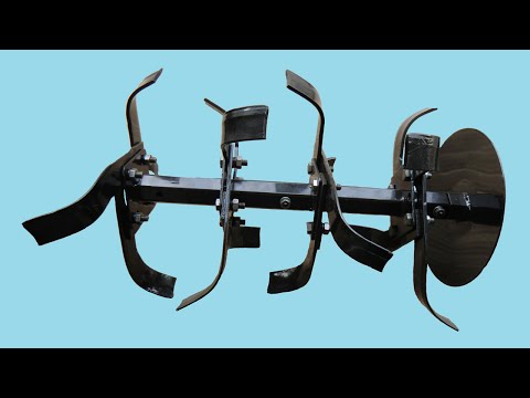 Видео: Фрезы для мотоблока. Симметричность