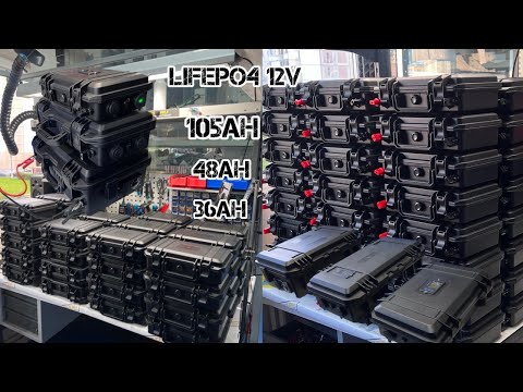 Видео: АККУМУЛЯТОР LiFePO4 12V  (EVE 105AH) В КЕЙСЕ