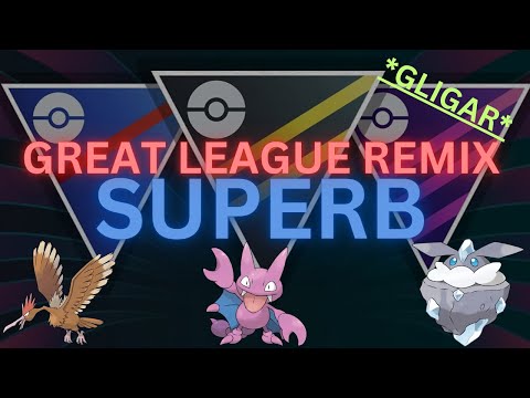 Видео: Great League Remix Fearow Carbink SHADOW Команда Gligar ПРЕВОСХОДНА в PokemonGo!