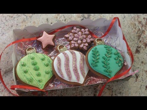 Видео: ПРЯНИКИ-НОВЫЙ ГОД!☆ЁЛОЧНЫЕ ШАРЫ☆🌲❄️