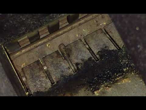 Видео: Пеллетная горелка Бегемот. Наддувная версия.