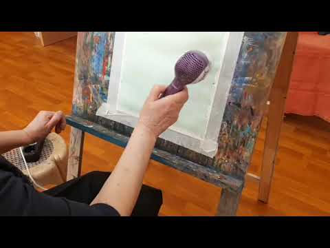 Видео: Мастер-класс. Рисование акварелью. Техника лессировка.. Часть 2.