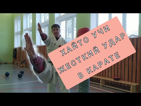 Видео: ЖЕСТКИЙ УДАР В КАРАТЕ ХАЙТО УЧИ. КАК БИТЬ ПРАВИЛЬНО