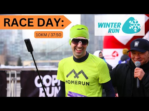 Видео: Race Day: WINTER RUN от Алматы Марафон🏃‍♂️ 📹 зимний забег | Pedro Vizuete