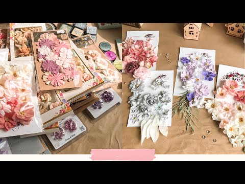 Видео: Обзор покупок из скрапмагазинов и AliExpress . Пустые упаковки / Скрапбукинг