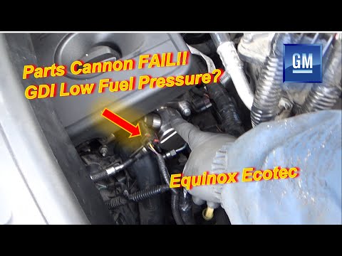 Видео: Equinox УМЕНЬШИЛ МОЩНОСТЬ...GDI Низкое давление топлива? (Неисправность деталей Cannon)