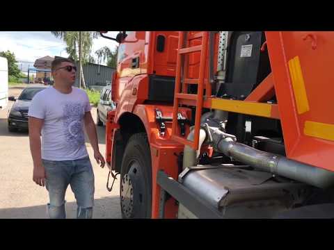 Видео: ООО АвтоКАМ ПРЕДСТАВЛЯЕТ НОВЫЙ САМОСВАЛ КАМАЗ 6580-163001-87 с кузовом Бецема