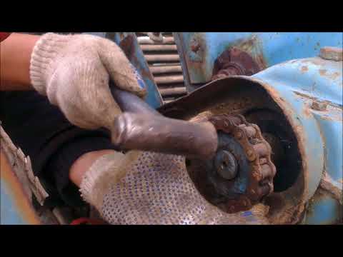 Видео: Комбайна Анна Z-644 ремонт