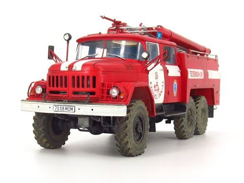 Видео: АЦ-40 (131) мод. 137.    ICM 1:35.