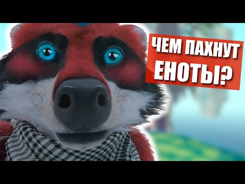Видео: 😳 Чем пахнут еноты? ✅ ФУРРИ прогулка в МОСКВЕ