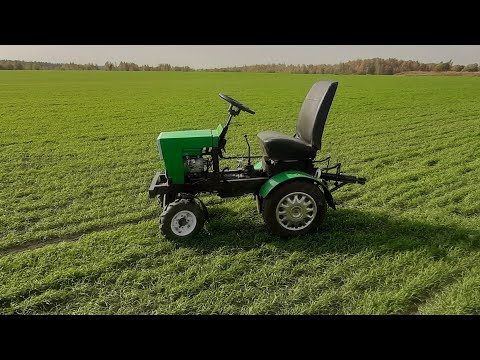 Видео: Минитрактор из металлолома. Мини Т-40. Преображение внешнего вида. Улучшение экстерьера!