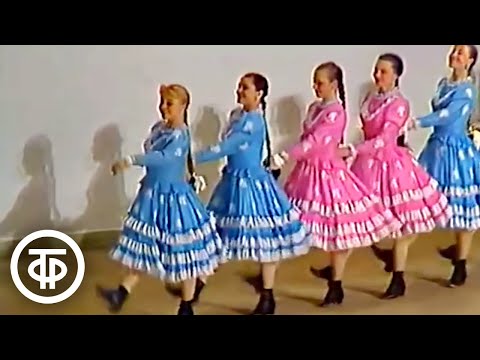 Видео: "Половецкие пляски", "Гаучо" и танцы народов мира в исполнении ансамбля Игоря Моисеева (1975)