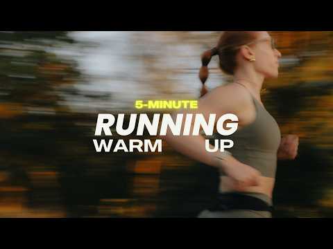 Видео: 5-минутная разминка для бега во избежание травм | Все стойки, без разговоров, без перерывов