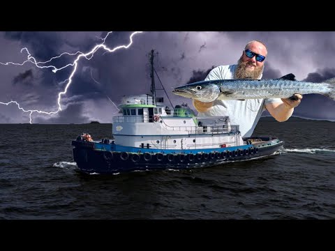 Видео: Жизнь на буксире — основные моменты 28-дневного путешествия на океанском буксире на Кубу