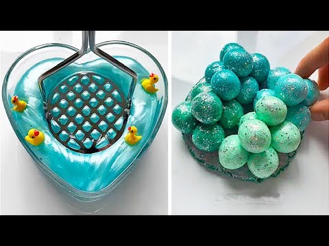 Видео: Удовлетворяющая слизь ASMR | Расслабляющее видео слизи # 370