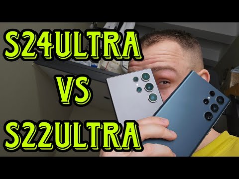 Видео: Samsung galaxy s24 ultra vs s22 ultra обзор и сравнение экранов а так же тест камер