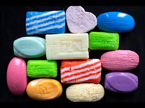 Видео: ASMR. Мыльные кубики и лакированное мыло. Очень приятный расслабляющий звук.