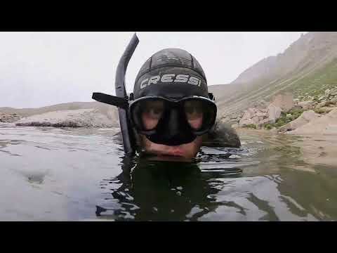 Видео: Арашанские озёра, 2795 м над уровнем моря, Узбекистан.