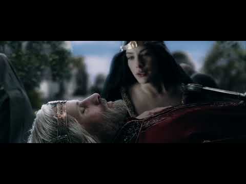 Видео: Владыка Элронд настаивает на том, что Арвен должа покинуть Средиземье. HD