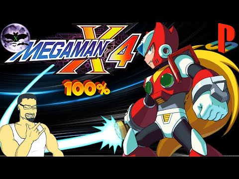 Видео: Mega Man X4 | Rockman X4 прохождение [Zero] 100% (U) | Игра  ( PS1, PlayStation 1 ) 1997 Стрим rus
