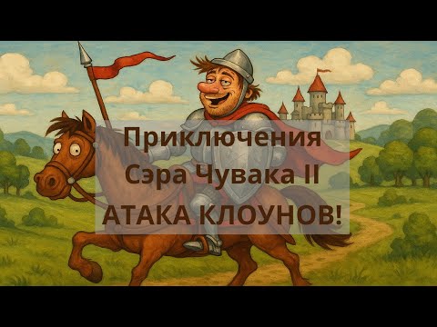 Видео: Герои Меча и Магии 4! Прохождение карты Приключения Сэра Чувака 2 - АТАКА КЛОУНОВ!