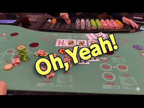 Видео: В поисках рояль-флеша на 57-й день в Ultimate Texas Hold'em — любите полный боут?