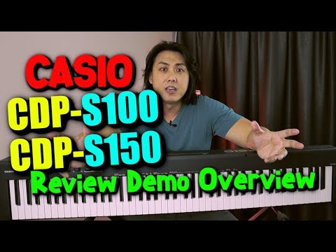 Видео: Новейшие CASIO CDP-S100 и CDP-S150 | Обзор и демонстрация доступной клавиатуры для начинающих пиа...