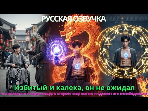 Видео: Избитый и калекаон не ожидал что кольцо от старца-нищего откроет мир магии и сделает его непобедимым