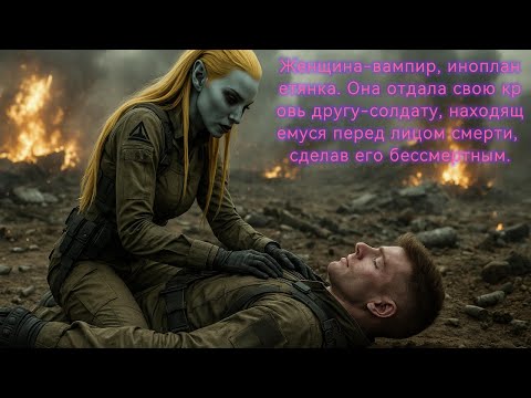 Видео: Вампирша-инопланетянка отдала кровь солдату — и сделала его бессмертным | Научная фантастика