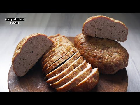 Видео: М'ЯСНИЙ ХЛІБЕЦЬ (Заєць Запечений з Фаршу)