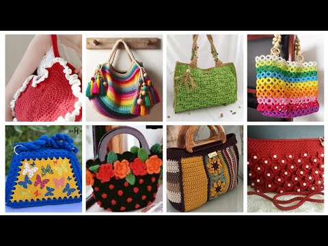 Видео: Более 300 привлекательных идей дизайна вязаных крючком сумок для всех