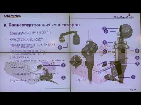Видео: 07 Чикин Д Строение гибких эндоскопов OLYMPUS