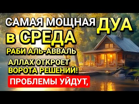 Видео: САМАЯ СИЛЬНАЯ ДУА в СРЕДА! РИЗК, БОГАТСТВО, УСПЕХ, СЧАСТЬЕ!