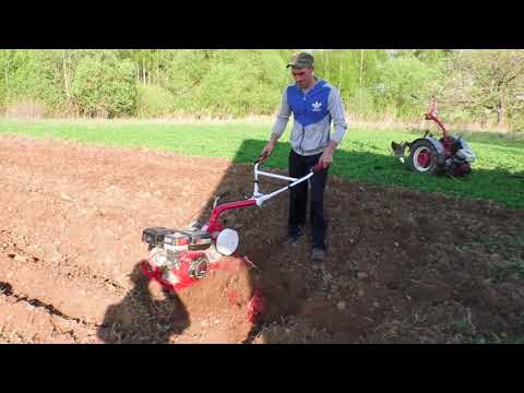 Видео: Разбиваем комья ЦЕЛИНЫ после большого трактора. Калым )