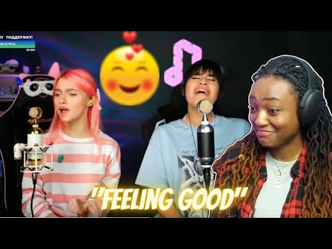 Видео: Диана Анкудинова и Саша Капустина — Feeling Good | реакция