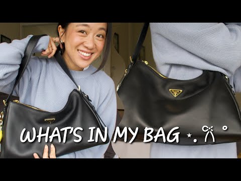 Видео: ЧТО В МОЕЙ СУМКЕ | БОЛЬШАЯ PRADA AIMEE ✩ Что в моей сумке?