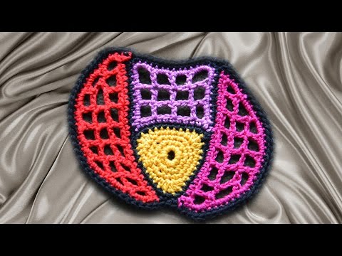 Видео: ♦ Роза Макинтоша крючком • Crochet Mackintosh rose • ellej