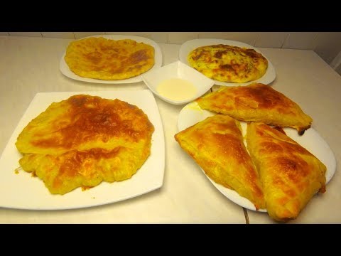 Видео: Плацинды. 4 способа. 3 начинки.