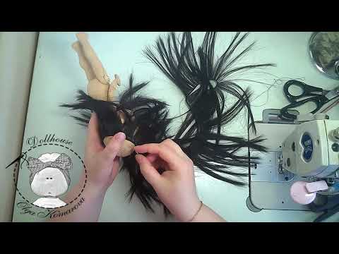 Видео: мастер класс крепление волос