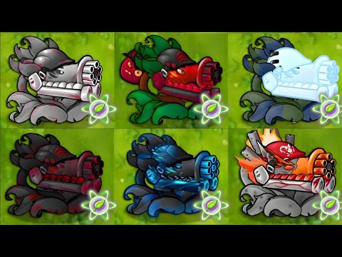 Видео: PVZ Fusion 2.6 Challenge - All BIG GATLING PEA Plants Fusion vs Zombies - Кто победит?