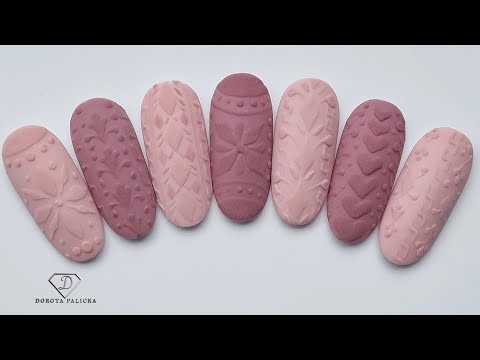 Видео: Эффективный мастер-класс по нейл-арту в стиле свитера. Идеи дизайна ногтей в стиле свитера теперь...