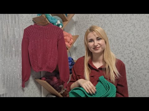 Видео: Готов джемпер на спицах и другое моё вязание / Эпизод №12