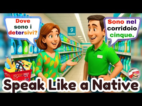 Видео: 🇷🇺 Основные Разговоры в Супермаркете | A1-A2 Итальянский | Учите Итальянский с Реальными Диалогами