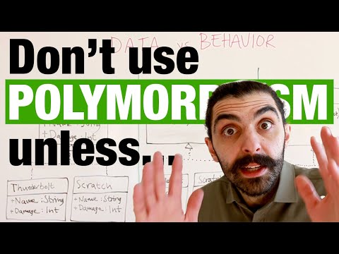 Видео: Единственный случай, когда следует использовать полиморфизм