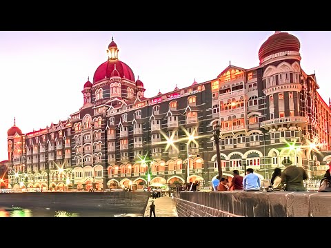 Видео: Отель Taj Mahal Palace в Мумбаи, первый роскошный отель в Индии, открытый в 1903 году.