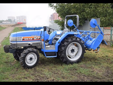Видео: Мини трактор Iseki Geas TG 27 Цена: 590 000 т.р.= 8 195 USD