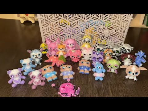 Видео: 🥳Обзор на Мои амигуруми 🥳 из бисера 3-я часть. #бисер #бисероплетение #обзор #амигуруми #amigurumi