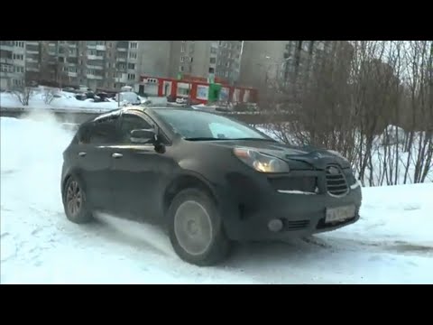 Видео: Subaru против льда Tribeca На Бездорожье